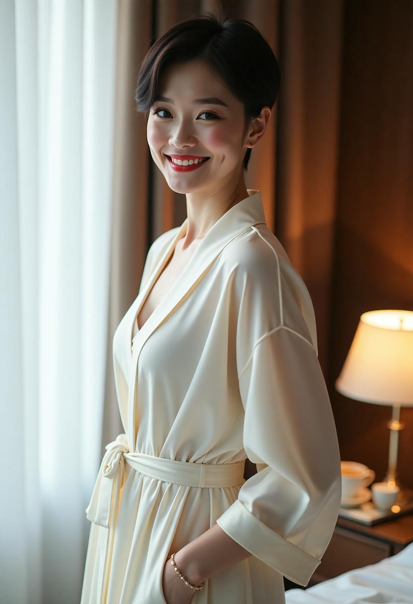 配音演员录制古风短剧